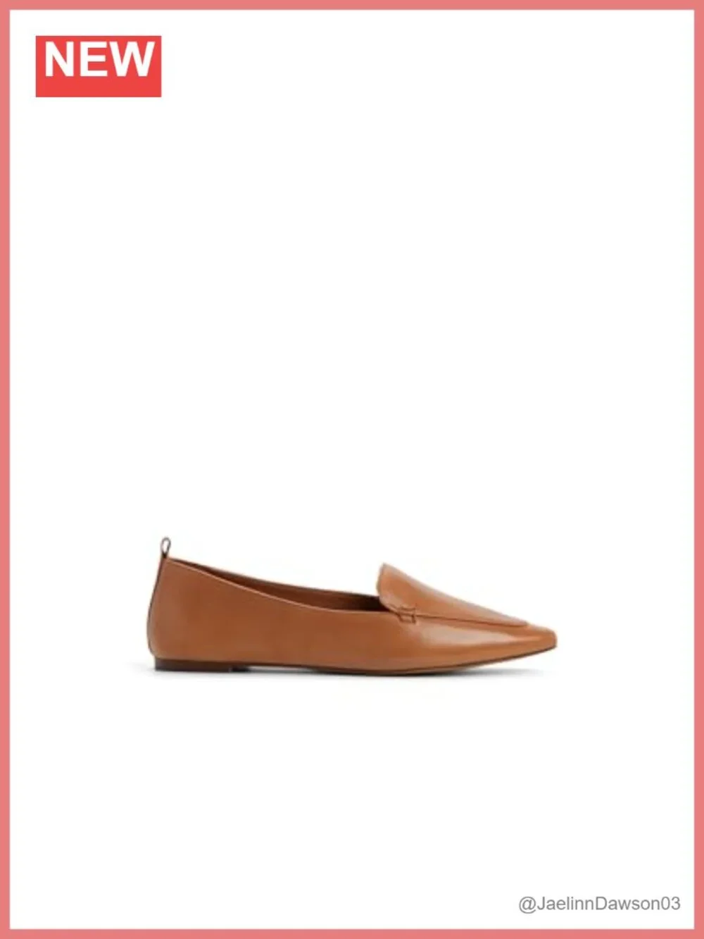 Leather Slip-On Loafers Comfortable Flats Snip Toe Pull-On Shoes